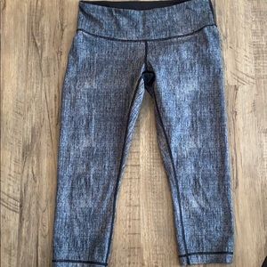 Lululemon Lux Fabric Wunder Under Crop